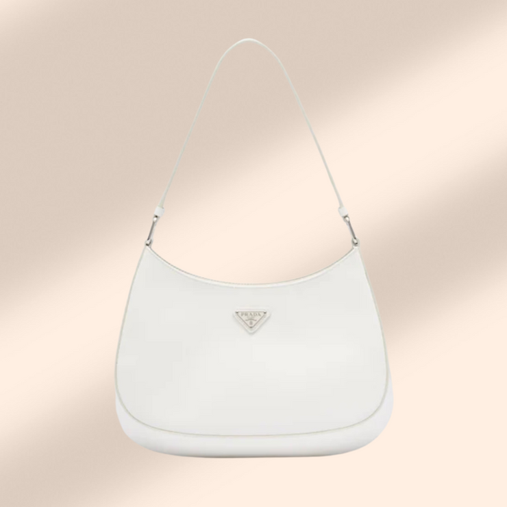 Prada shoulder bag white sale